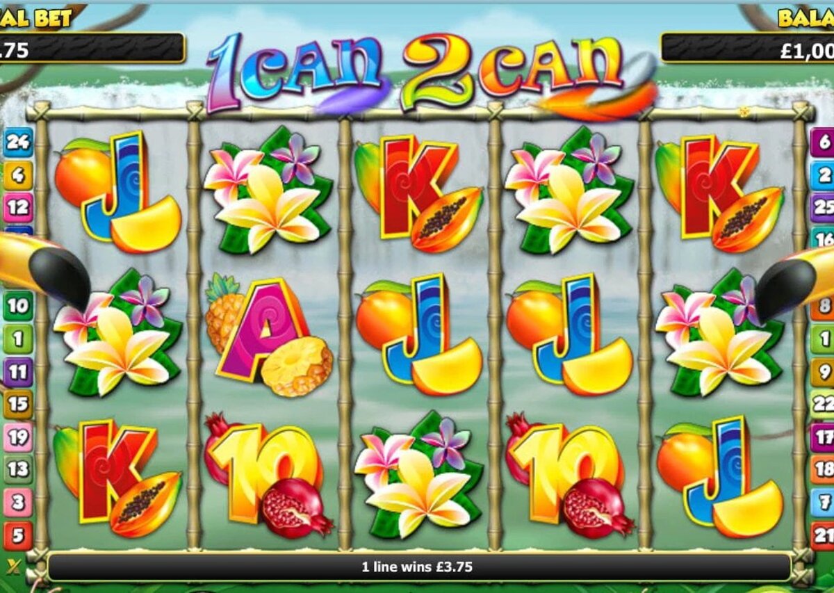 about 1 Can 2 Can slot game
